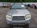 2006 Subaru Forester 2.5x Silver vin: JF1SG63686H719410