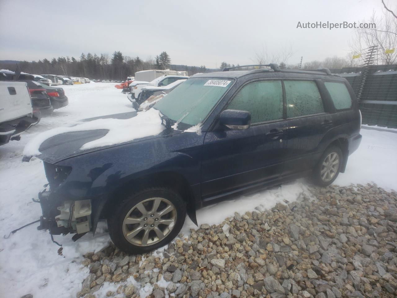 2006 Subaru Forester 2.5x Premium Синий vin: JF1SG65606H711105