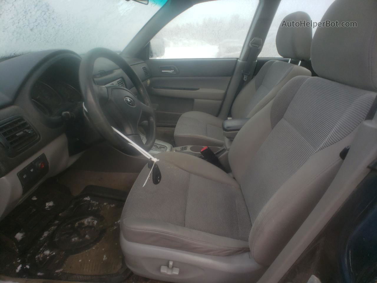 2006 Subaru Forester 2.5x Premium Синий vin: JF1SG65606H711105