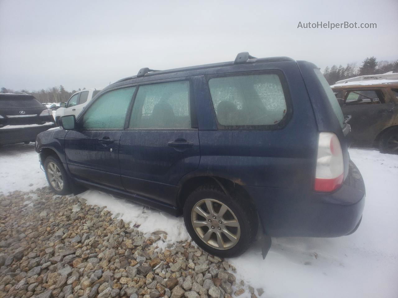 2006 Subaru Forester 2.5x Premium Blue vin: JF1SG65606H711105