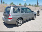 2006 Subaru Forester 2.5x Silver vin: JF1SG65606H759140