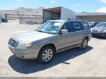 2006 Subaru Forester 2.5x Silver vin: JF1SG65606H759140