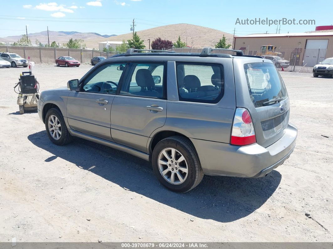 2006 Subaru Forester 2.5x Silver vin: JF1SG65606H759140