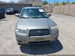 2006 Subaru Forester 2.5x Silver vin: JF1SG65606H759140