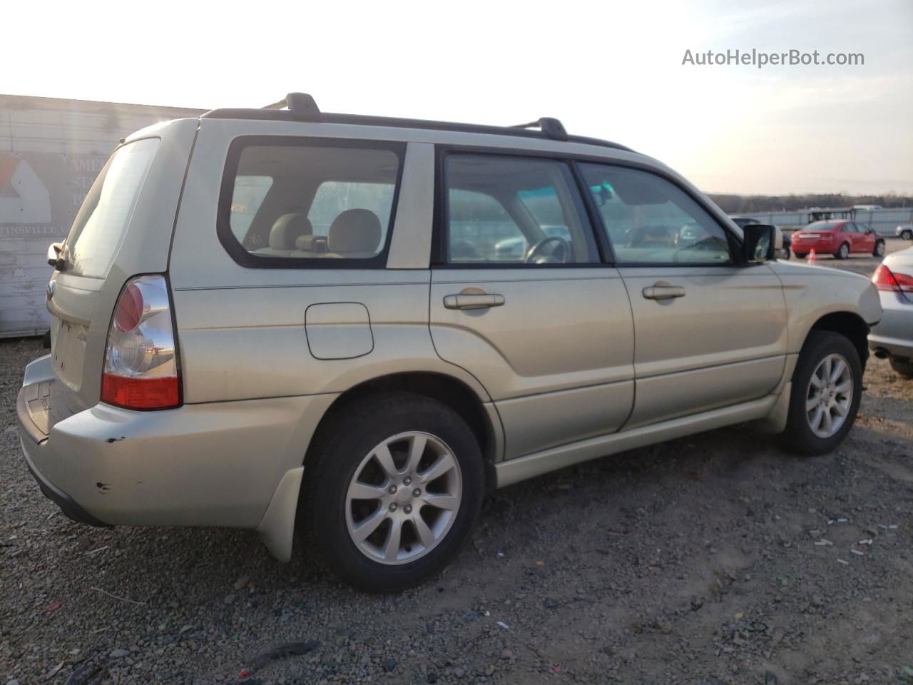 2006 Subaru Forester 2.5x Premium Silver vin: JF1SG65616G711135