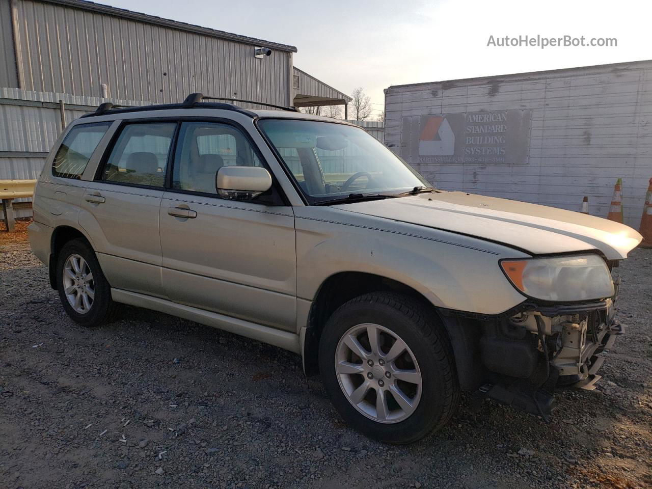 2006 Subaru Forester 2.5x Premium Silver vin: JF1SG65616G711135