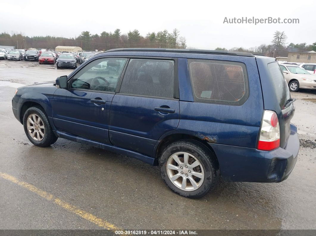 2006 Subaru Forester 2.5x Blue vin: JF1SG65616H748695