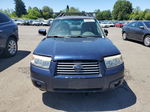 2006 Subaru Forester 2.5x Premium Blue vin: JF1SG65626G723925