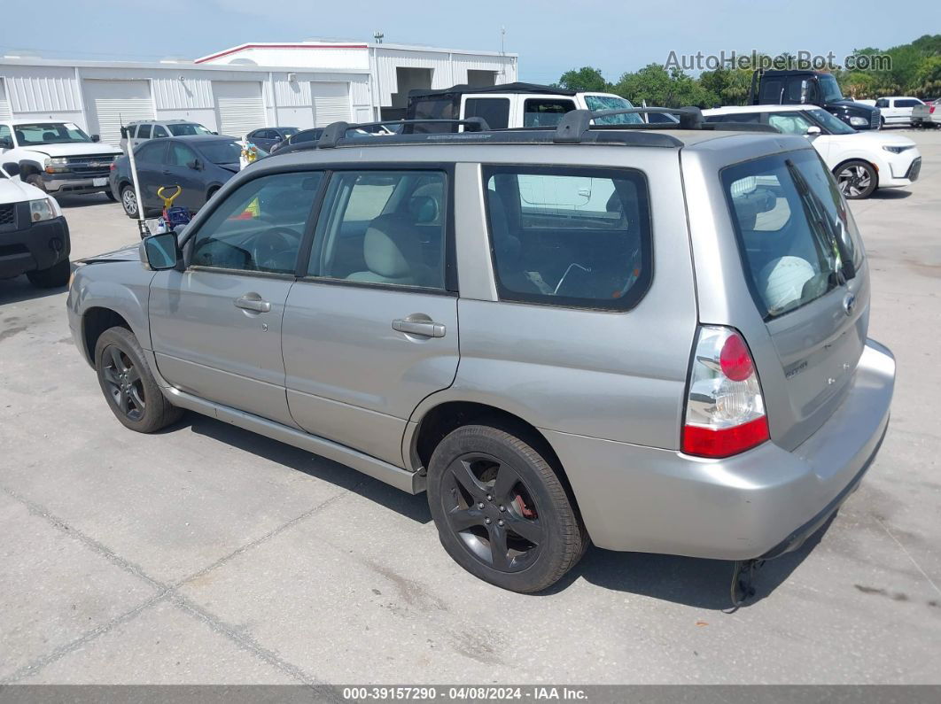 2006 Subaru Forester 2.5x Silver vin: JF1SG65636H731784