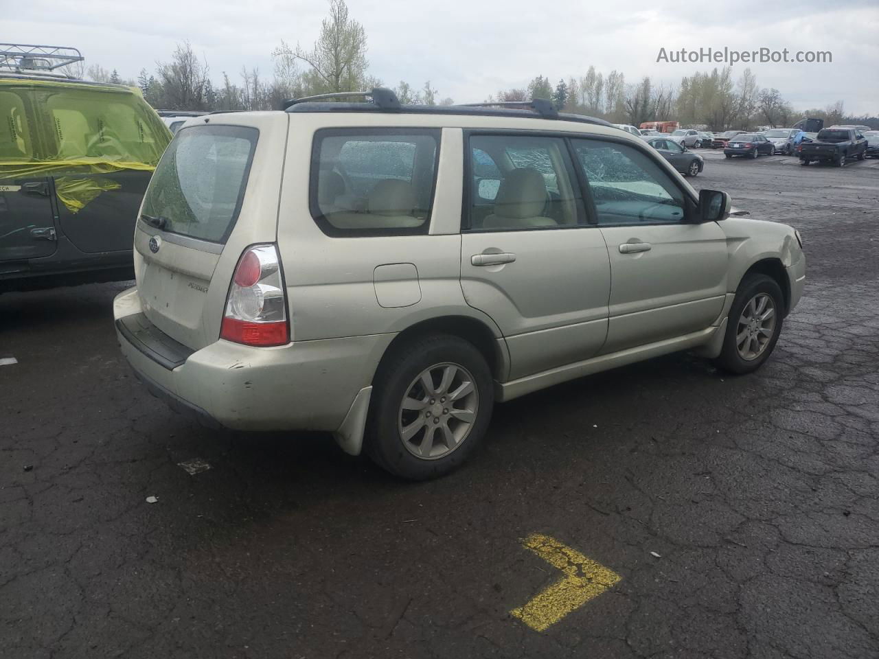 2006 Subaru Forester 2.5x Premium Gold vin: JF1SG65636H746639