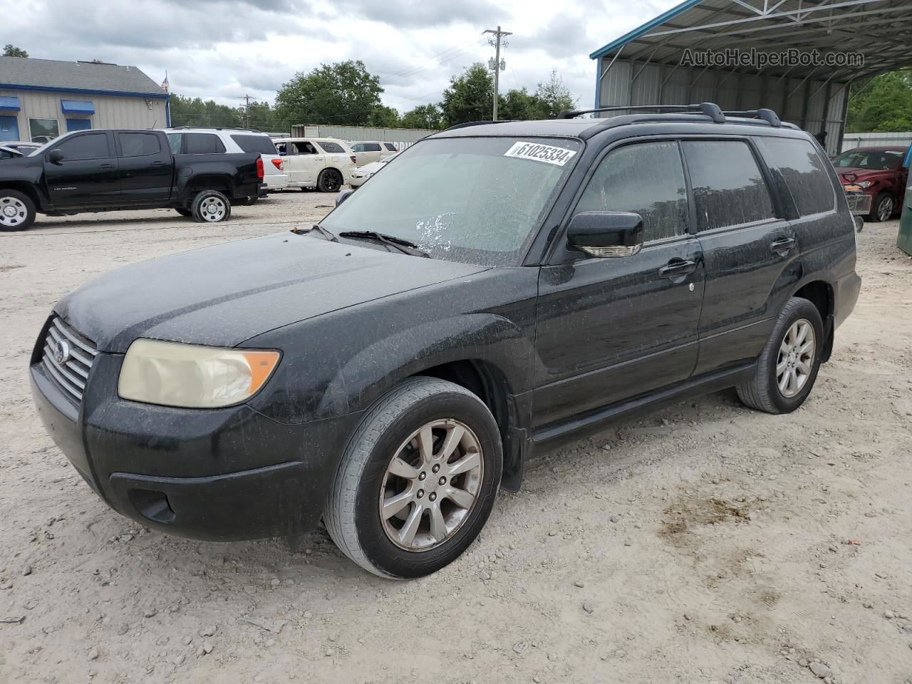 2006 Subaru Forester 2.5x Premium Черный vin: JF1SG65636H754174