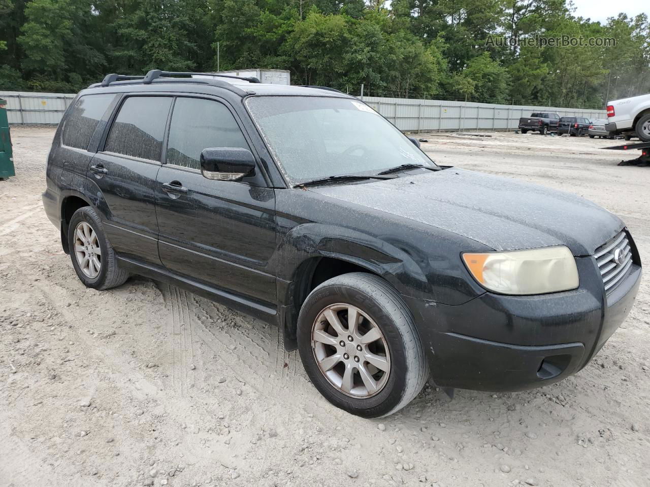 2006 Subaru Forester 2.5x Premium Black vin: JF1SG65636H754174