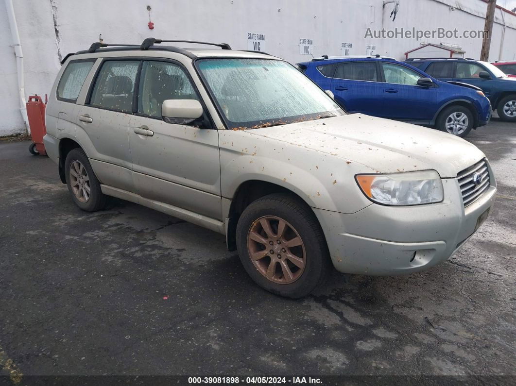 2006 Subaru Forester 2.5x Silver vin: JF1SG65646H750988