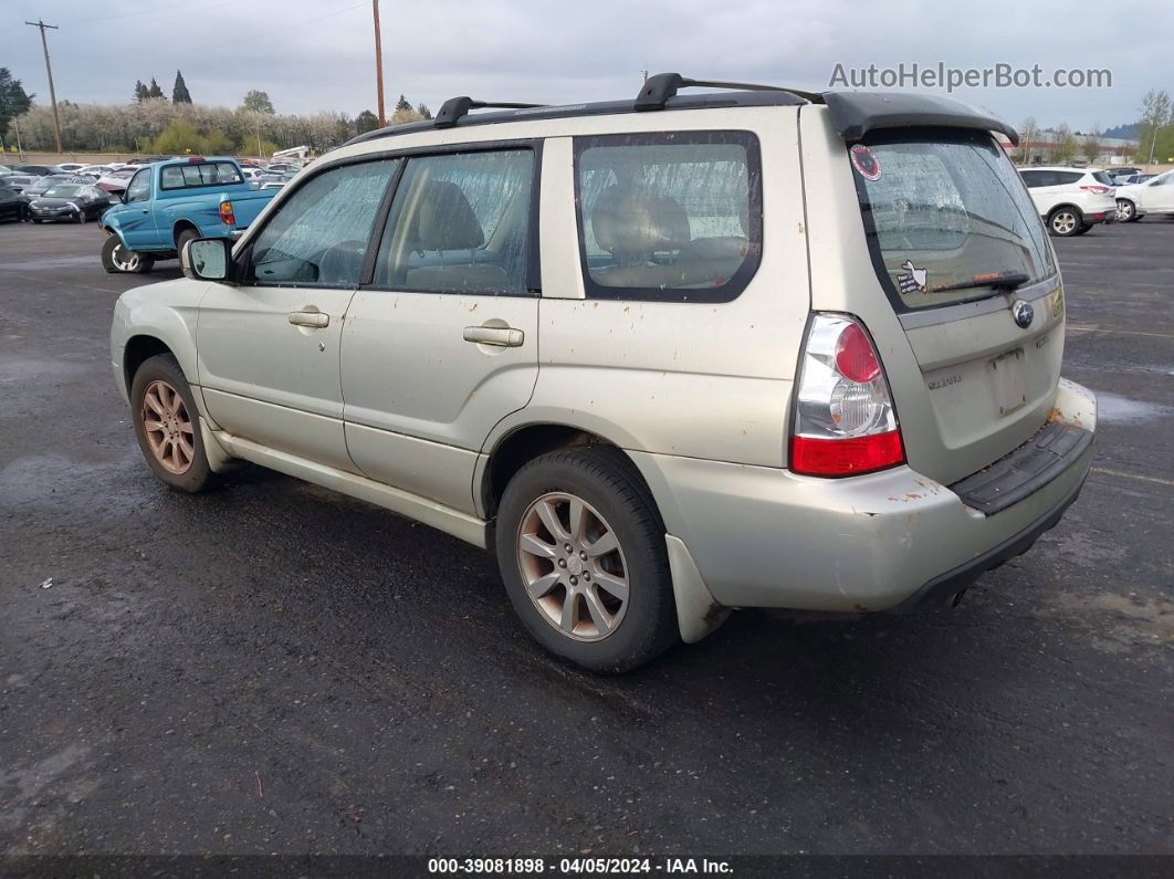 2006 Subaru Forester 2.5x Silver vin: JF1SG65646H750988