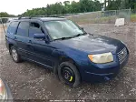 2006 Subaru Forester 2.5x Blue vin: JF1SG65656H716221