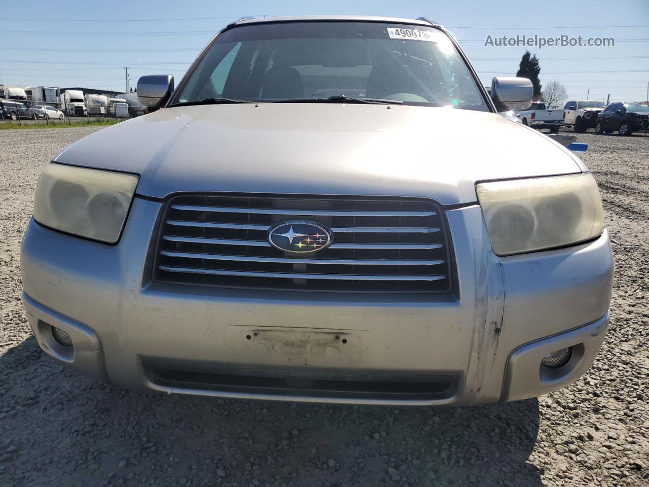 2006 Subaru Forester 2.5x Premium Silver vin: JF1SG65666H743184