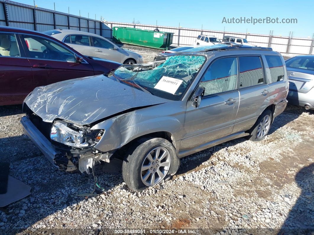 2006 Subaru Forester 2.5x Silver vin: JF1SG65676H741637