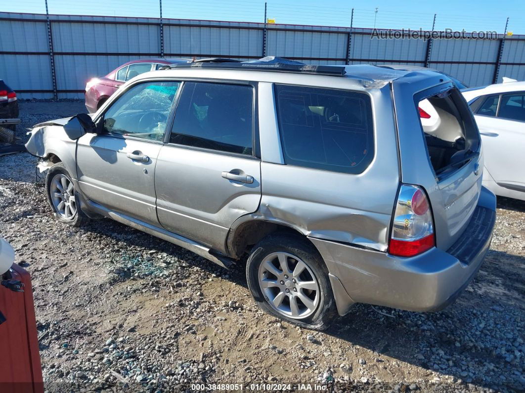 2006 Subaru Forester 2.5x Серебряный vin: JF1SG65676H741637