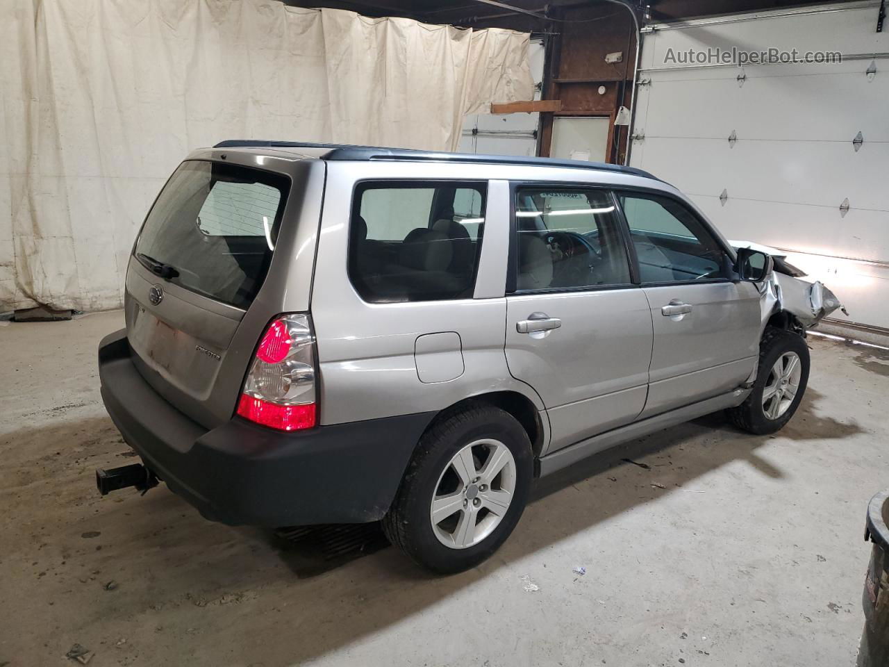 2006 Subaru Forester 2.5x Premium Silver vin: JF1SG65686H717461