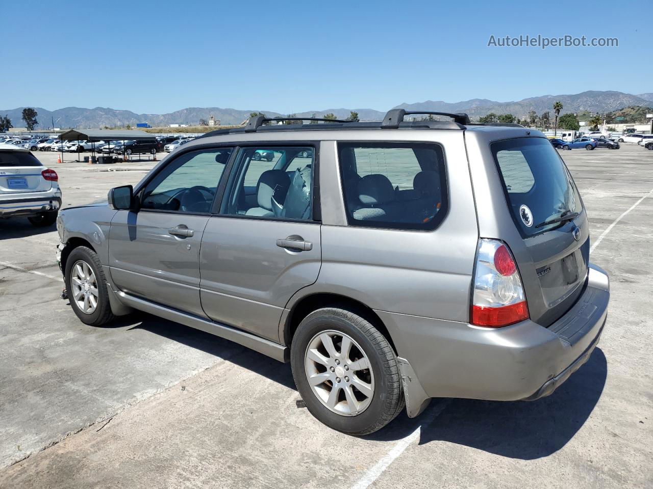 2006 Subaru Forester 2.5x Premium Gray vin: JF1SG65686H718268