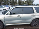 2006 Subaru Forester 2.5x Silver vin: JF1SG656X6H744709