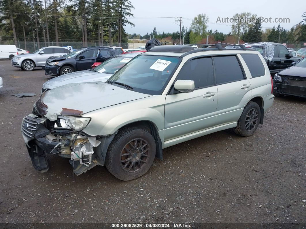 2006 Subaru Forester 2.5x Silver vin: JF1SG656X6H744709