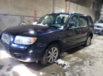 2006 Subaru Forester 2.5x Premium Blue vin: JF1SG656X6H756729