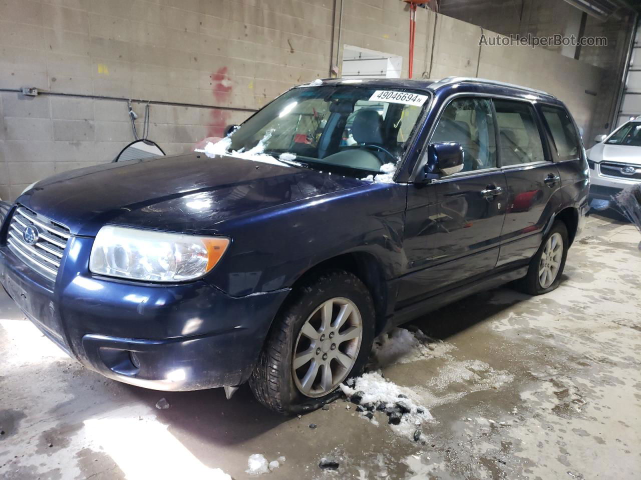 2006 Subaru Forester 2.5x Premium Blue vin: JF1SG656X6H756729