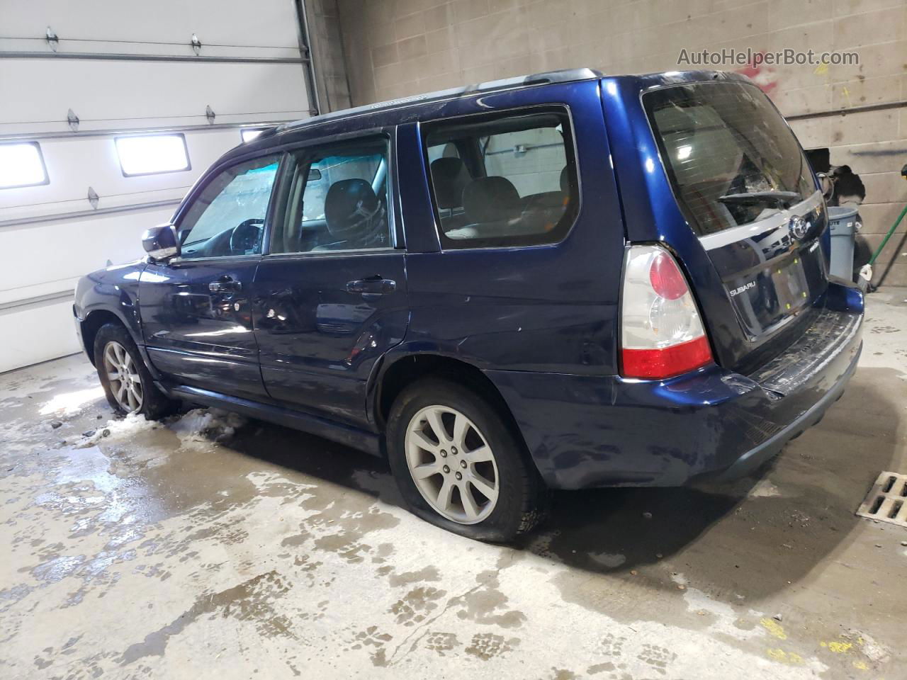 2006 Subaru Forester 2.5x Premium Blue vin: JF1SG656X6H756729