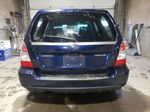 2006 Subaru Forester 2.5x Premium Синий vin: JF1SG656X6H756729