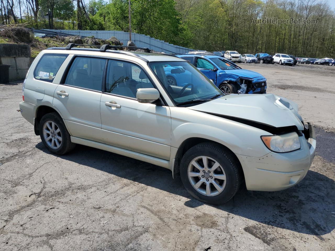 2006 Subaru Forester 2.5x Premium Бежевый vin: JF1SG656X6H759369