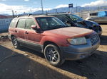 2006 Subaru Forester 2.5x Ll Bean Красный vin: JF1SG67626H748721