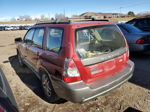 2006 Subaru Forester 2.5x Ll Bean Red vin: JF1SG67626H748721