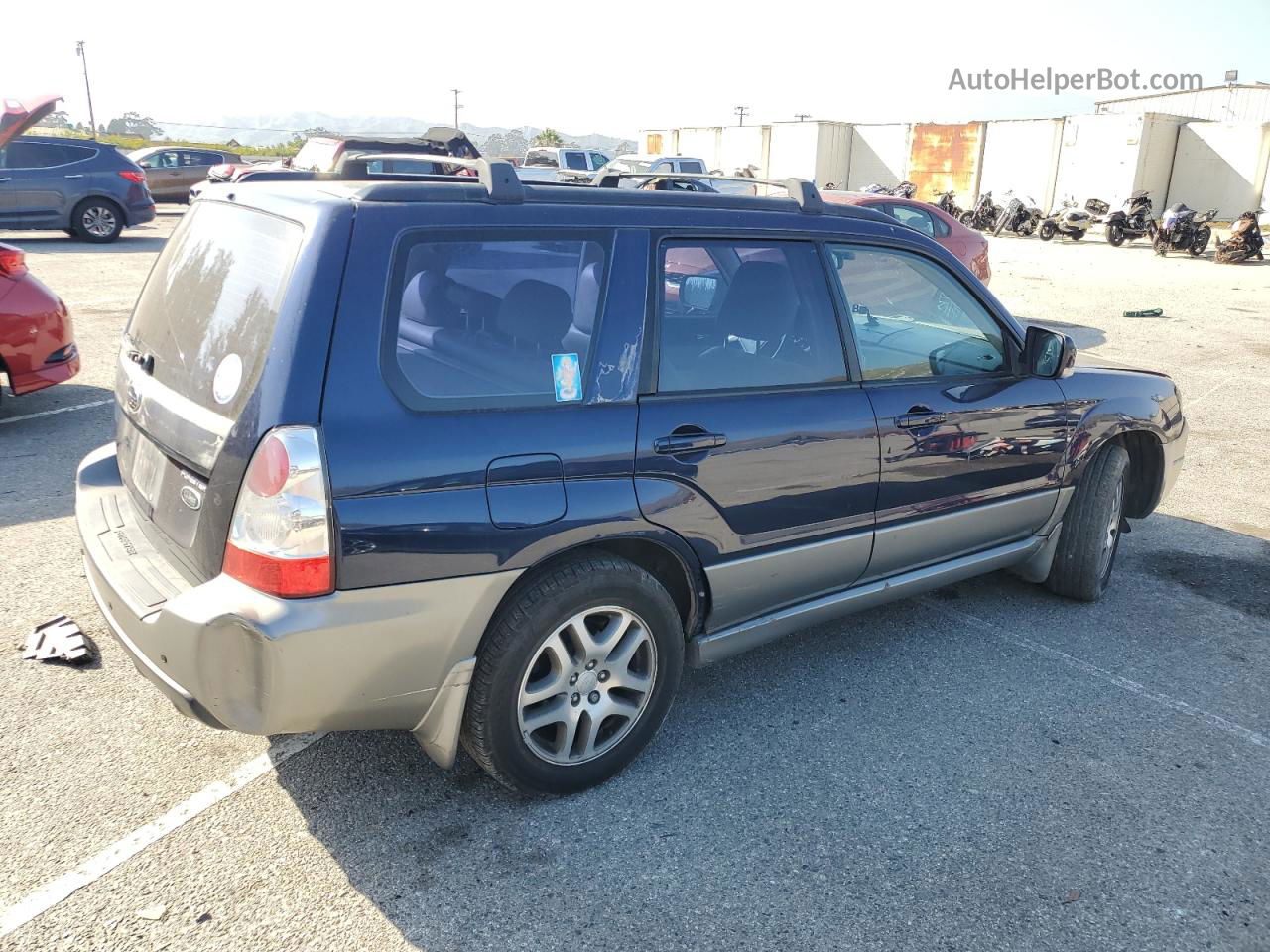 2006 Subaru Forester 2.5x Ll Bean Blue vin: JF1SG67676H707467