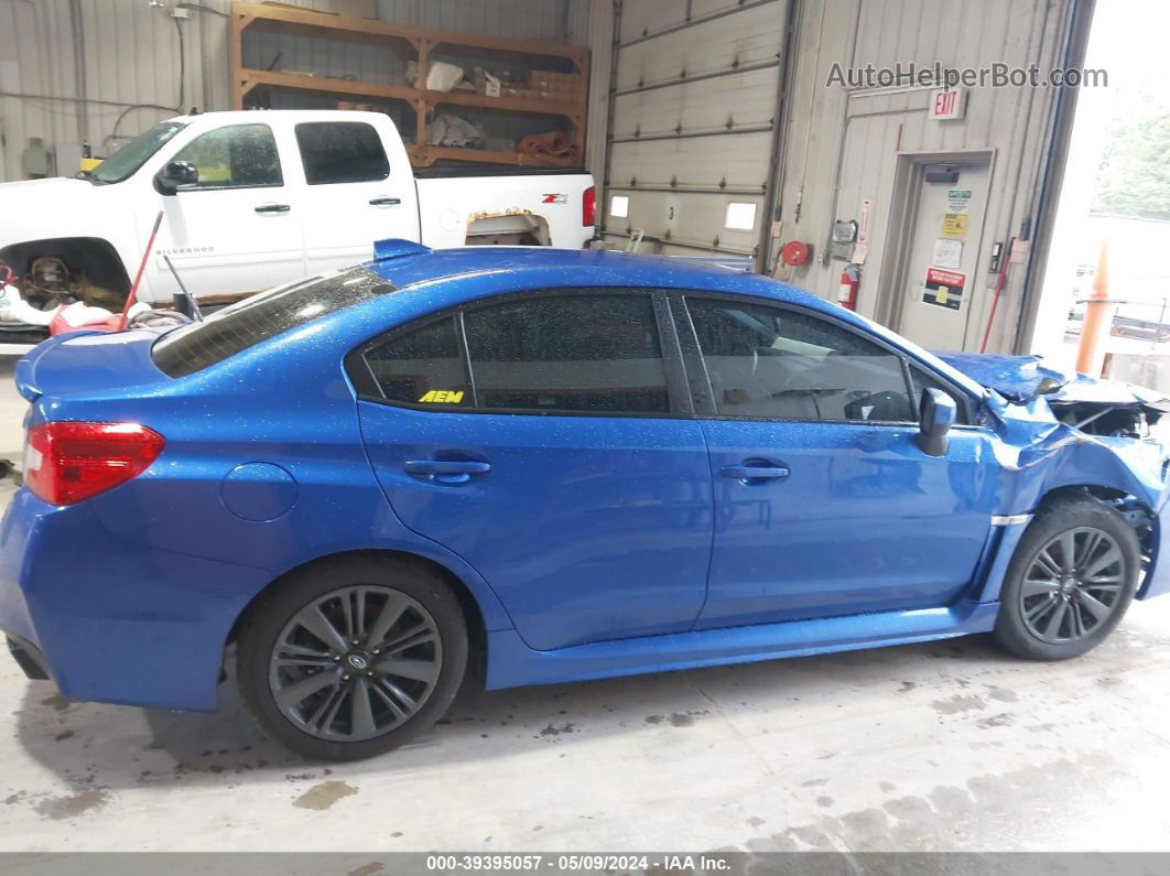 2018 Subaru Wrx   Blue vin: JF1VA1A60J9816754