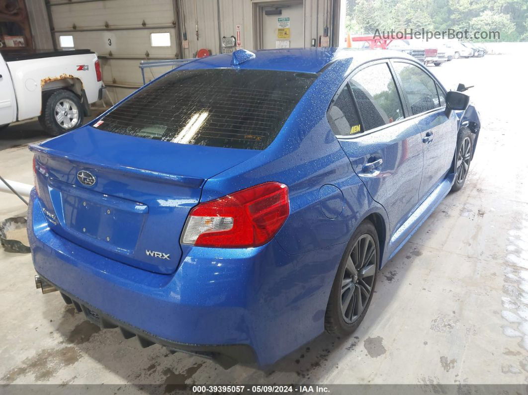 2018 Subaru Wrx   Blue vin: JF1VA1A60J9816754