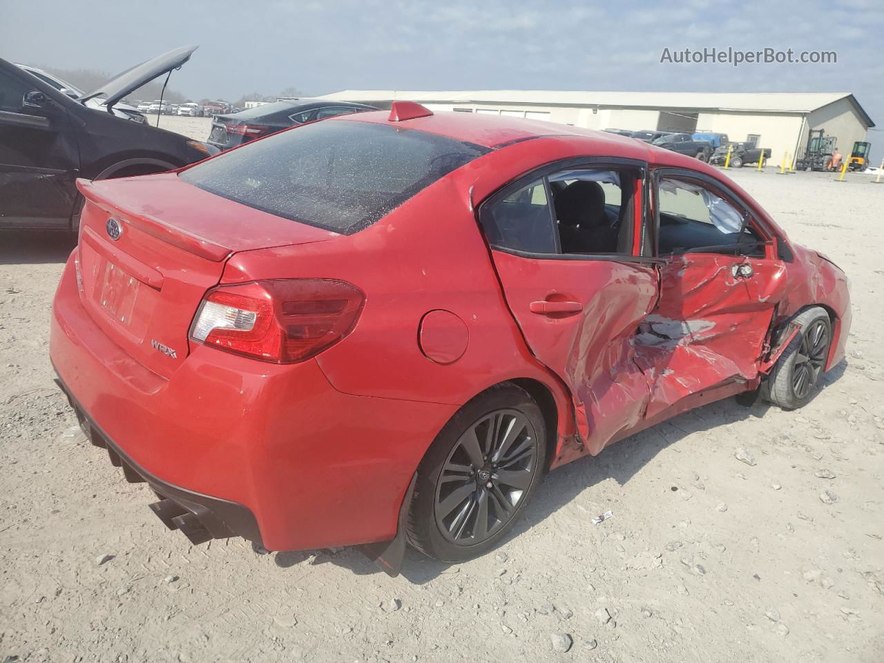 2018 Subaru Wrx  Red vin: JF1VA1A60J9817919