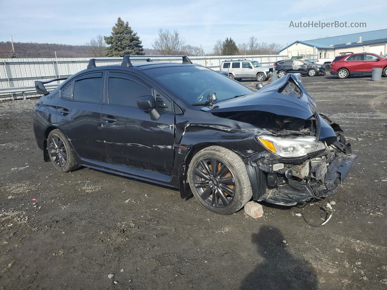 2018 Subaru Wrx  Black vin: JF1VA1A60J9819444