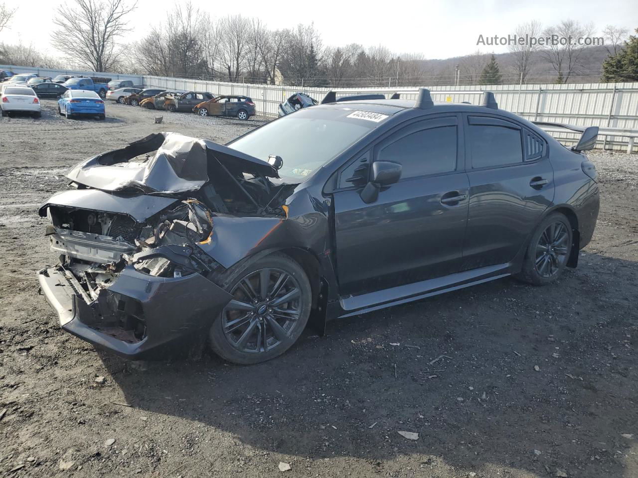 2018 Subaru Wrx  Black vin: JF1VA1A60J9819444