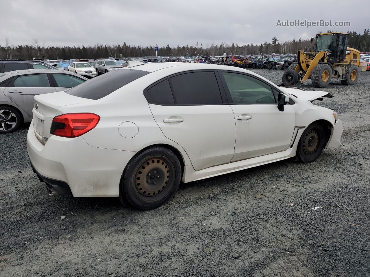 2018 Subaru Wrx  White vin: JF1VA1A60J9835059