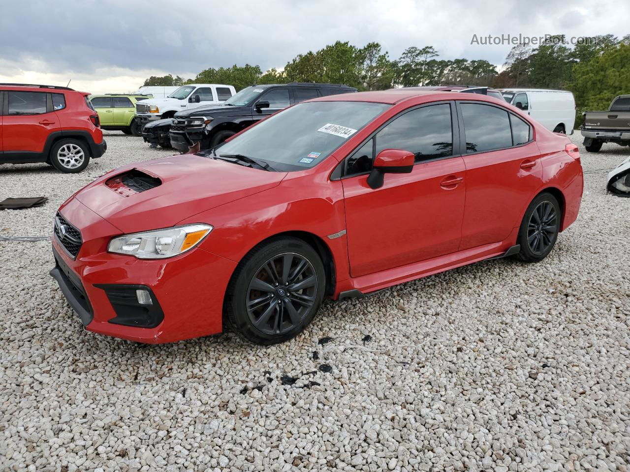 2018 Subaru Wrx  Красный vin: JF1VA1A60J9837118