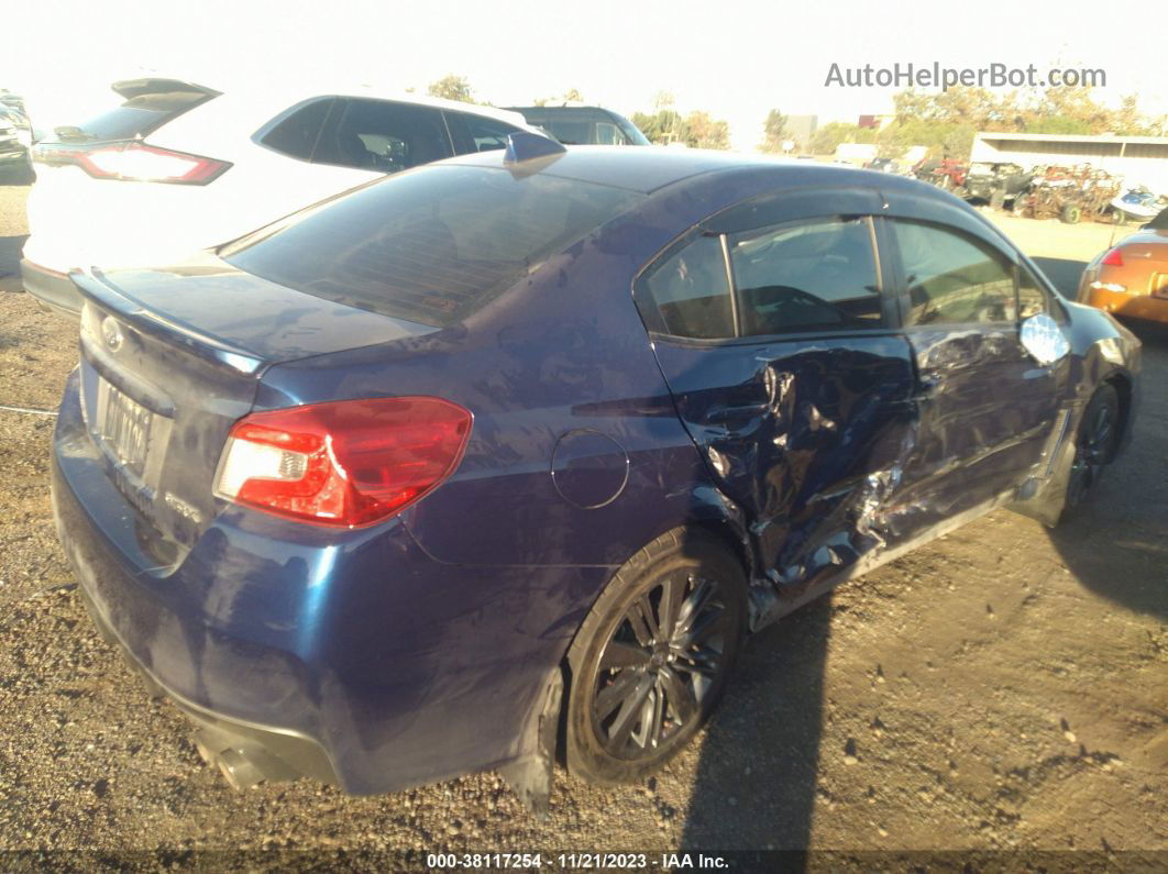 2020 Subaru Wrx Blue vin: JF1VA1A60L9822380