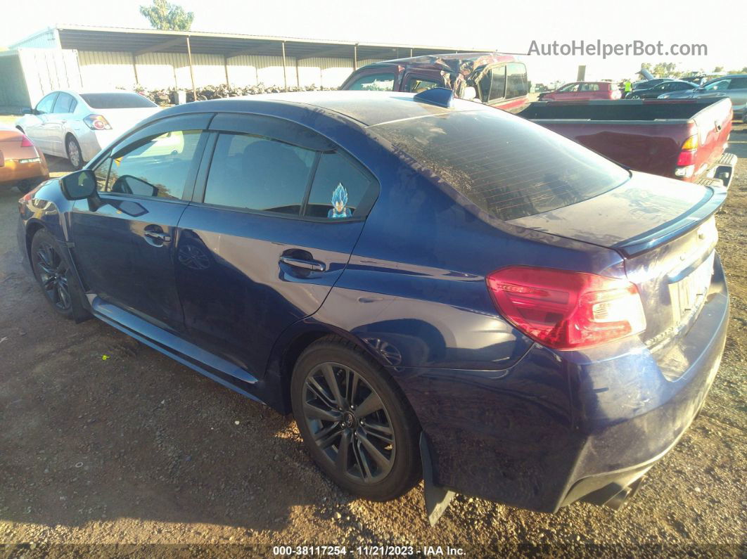 2020 Subaru Wrx Blue vin: JF1VA1A60L9822380