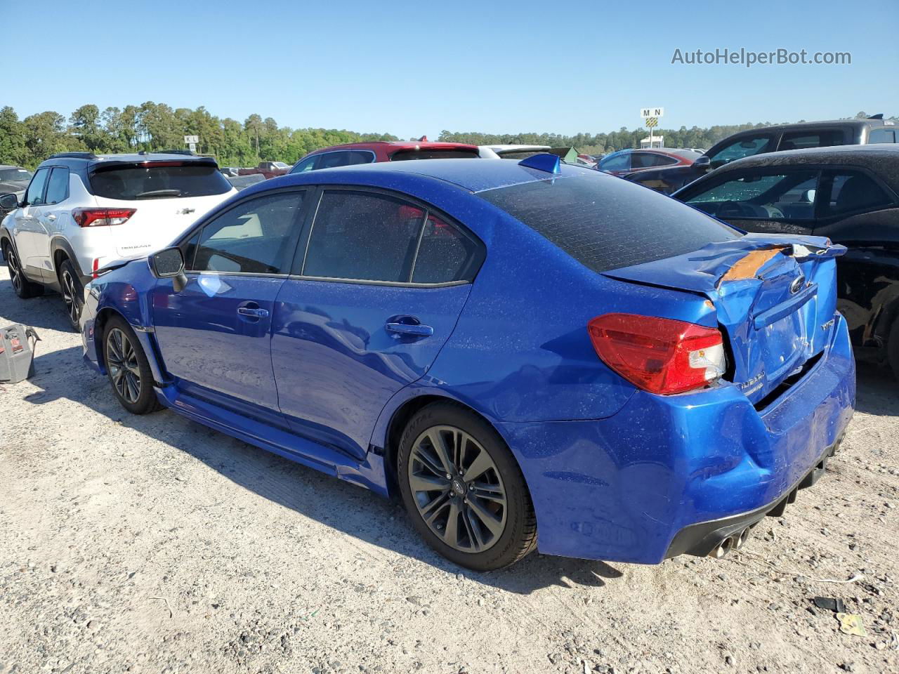 2020 Subaru Wrx  Blue vin: JF1VA1A60L9825067