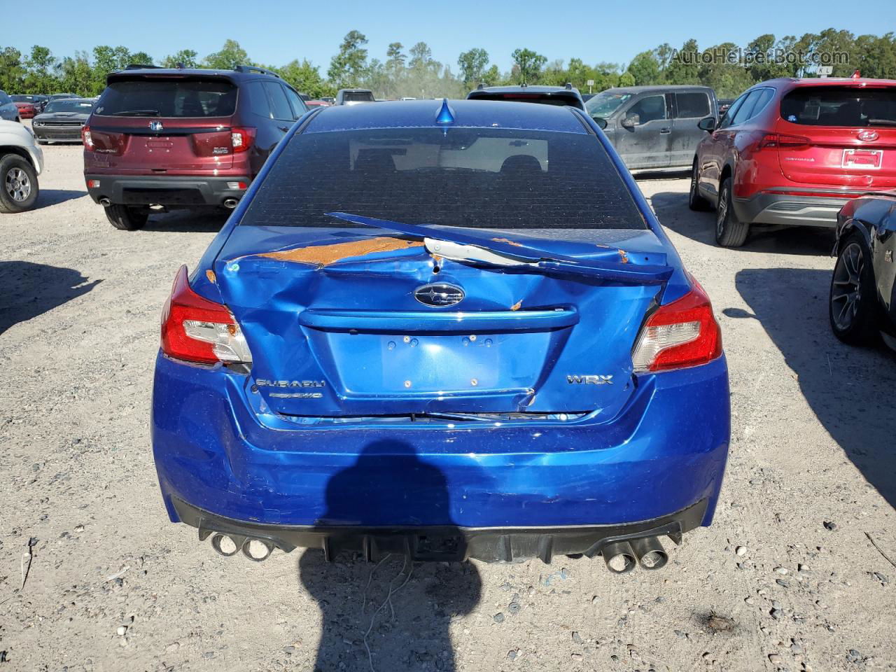 2020 Subaru Wrx  Blue vin: JF1VA1A60L9825067