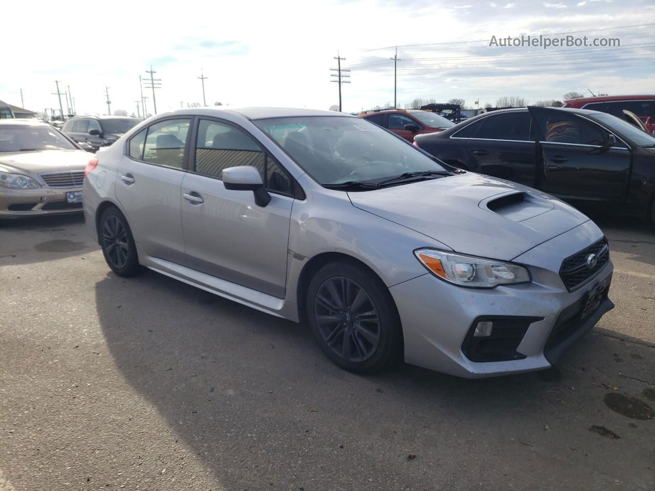 2021 Subaru Wrx  Silver vin: JF1VA1A60M9802650