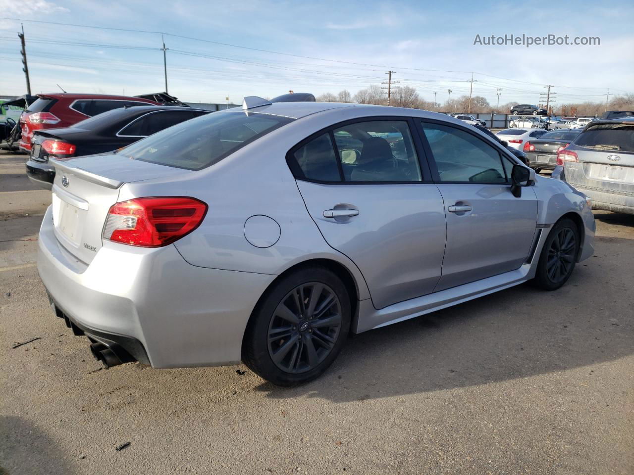 2021 Subaru Wrx  Silver vin: JF1VA1A60M9802650