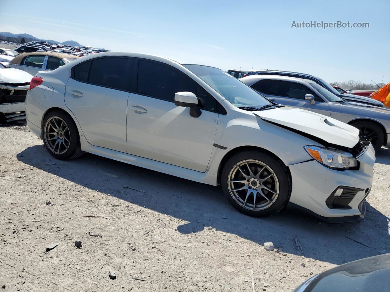 2021 Subaru Wrx  White vin: JF1VA1A60M9822980