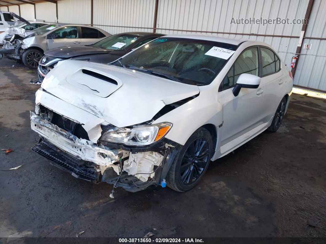 2018 Subaru Wrx   White vin: JF1VA1A61J9818321