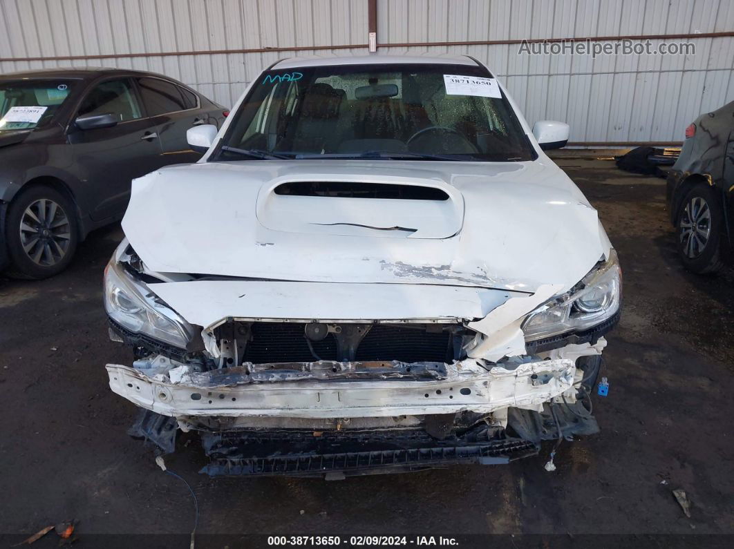 2018 Subaru Wrx   White vin: JF1VA1A61J9818321